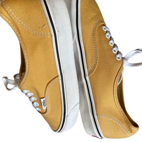Vans authentic yellow sneakers canvas low top - Picture 10 of 10